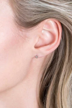 Online Zinzi zilveren oorknopjes 4mm 3 bolletjes ZIO2169