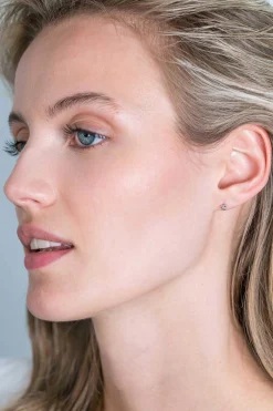 Online Zinzi zilveren oorknopjes 4mm 3 bolletjes ZIO2169