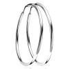 Online Zinzi zilveren oorringen 45 x 2mm glad ZIO436