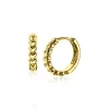 Online Zinzi zilveren oorringen 15x3mm 14K geel verguld met hartjes ZIO1798G