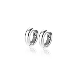 Hot Zinzi zilveren oorringen 12 x 3mm ZIO189