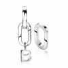 Discount Zinzi zilveren ovale oorbedels sluitring 16mm voor je losse hangertjes ZICH2060 (zonder oorringen)