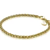 Discount Zinzi zilveren palmier armband geel verguld 3,5mm ZIA1260G