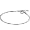 Clearance Zinzi zilveren platte slangen-armband 2,5mm breed ZIA2401