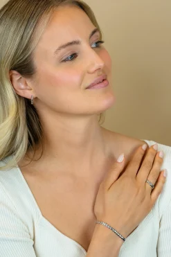 Zinzi zilveren ring hartjes rondom ZIR1798