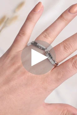 Sale Zinzi zilveren ring zwart ZIR827Z
