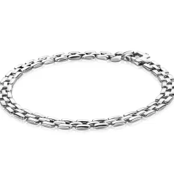New Zinzi zilveren rolexstyle schakelarmband 5mm breed 19cm ZIA2149