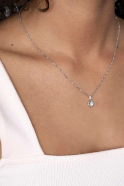 Zinzi zilveren ronde hanger zonnetje ZIH2068 (zonder collier)