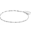 Clearance Zinzi zilveren schakel armband met glinsterende pijlvormige schakels 1,5mm breed 17,5-20cm ZIA2414