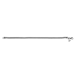 New Zinzi zilveren schakelarmband 4,5mm breed 19cm ZIA1057