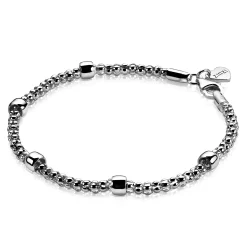 Clearance Zinzi zilveren schakelarmband 19cm ZIA1022