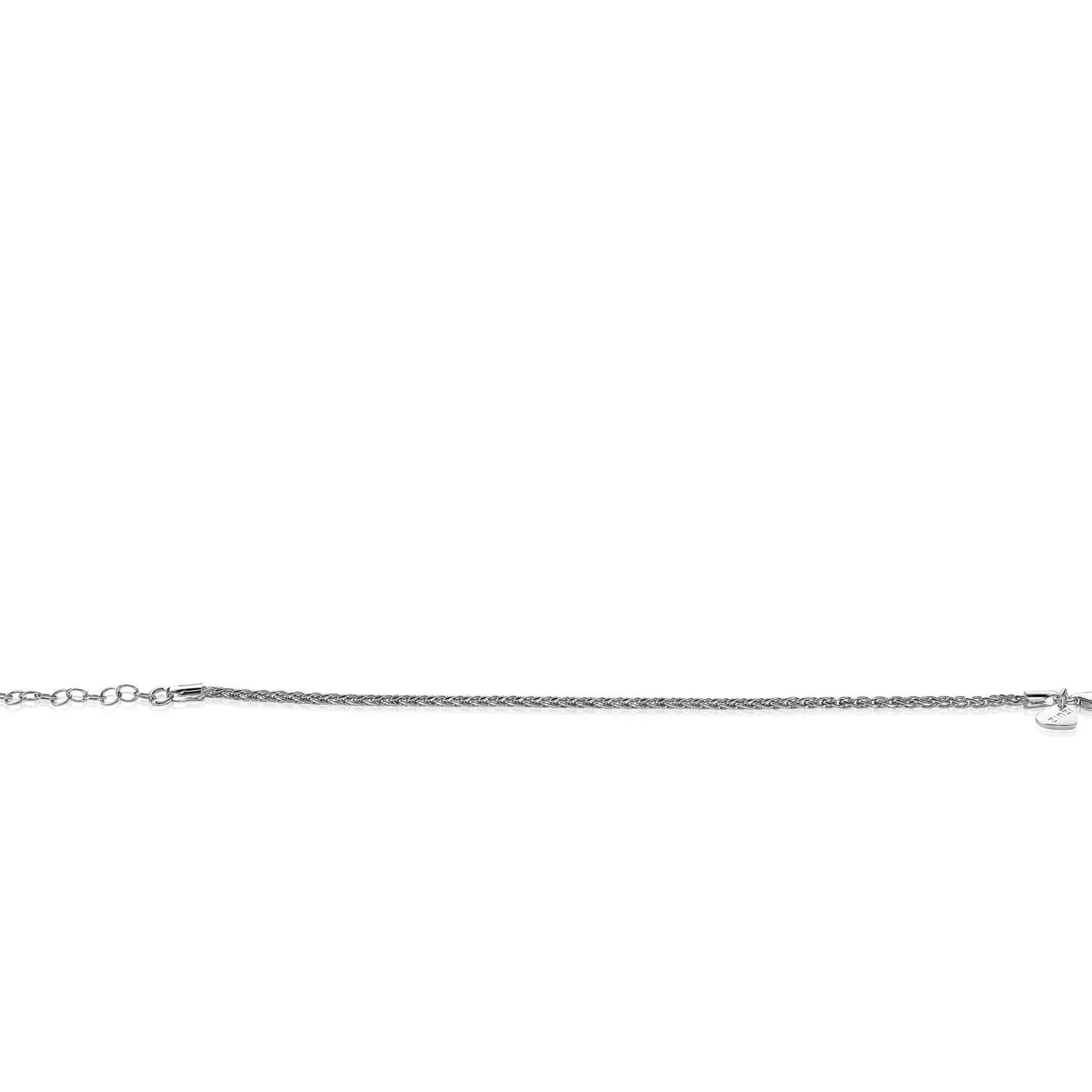 Clearance Zinzi zilveren schakelarmband palmier 2mm breed ZIA1931