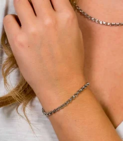 Zinzi zilveren schakelarmband rond 3,5mm ZIA1702